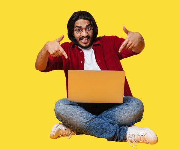 Dave on his travels.