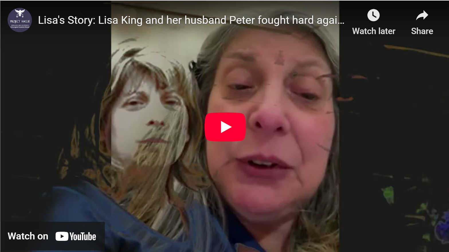 Lisa's story from the hospital bed