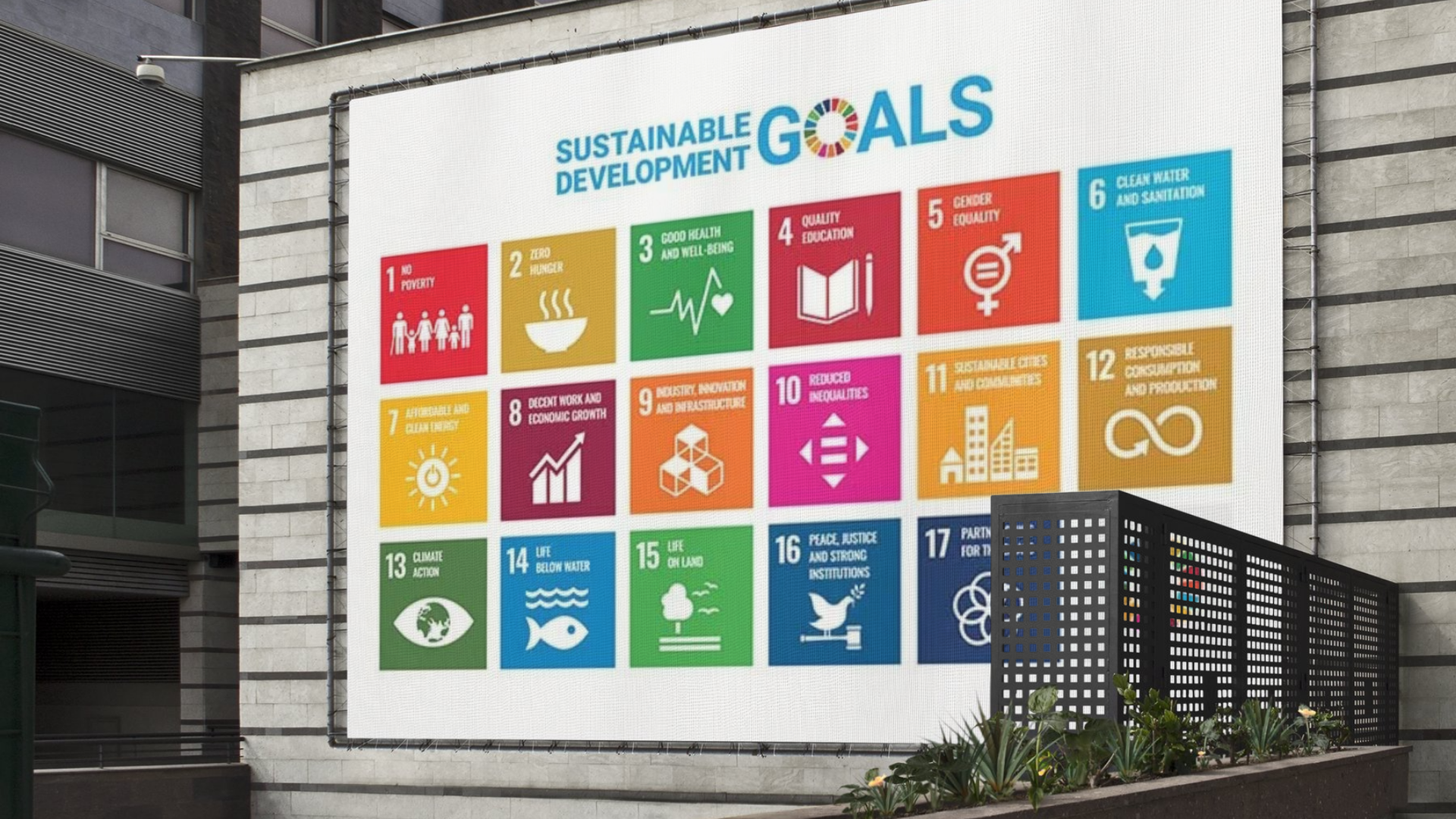 Sustainable development goals.